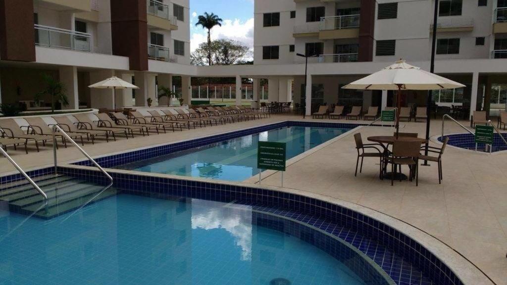 Apartamento No Condominio Casa Da Madeira Em Caldas Novas-Go Dış mekan fotoğraf